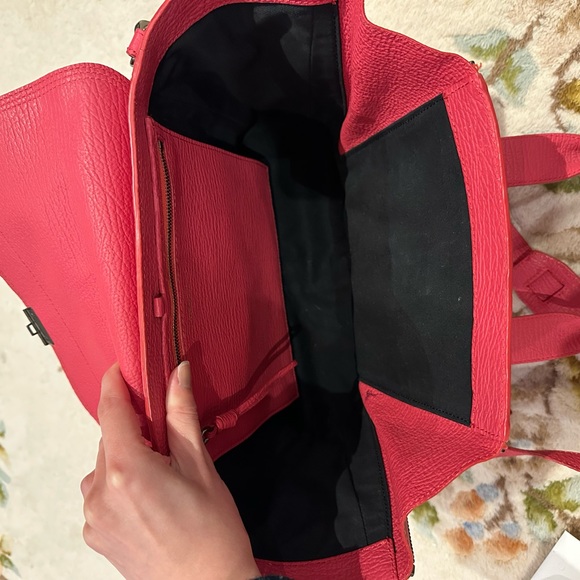 3.1 Philip Lim Raspberry Medium Pashli Satchel - Picture 7 of 7